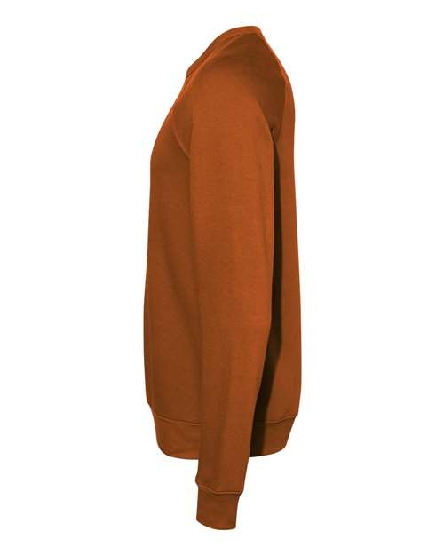 BELLA + CANVAS Unisex Sponge Fleece Raglan Crewneck Sweatshirt 3901