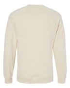 BELLA + CANVAS Unisex Sponge Fleece Raglan Crewneck Sweatshirt 3901