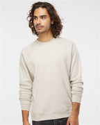 Independent Trading Co. Unisex Special Blend Raglan Crewneck Sweatshirt PRM30SBC