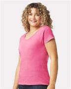 Gildan Women's Softstyle® V-Neck T-Shirt 64V00L