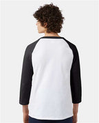 Champion Unisex Raglan Sleeve Baseball T-Shirt T137