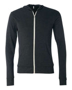 BELLA + CANVAS Unisex Triblend Lightweight Full-Zip Hooded Long Sleeve Tee 3939