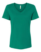 BELLA + CANVAS Women’s Relaxed Jersey V-Neck Tee 6405