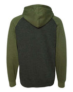 Independent Trading Co. Unisex Raglan Hooded Sweatshirt IND40RP