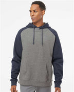 Independent Trading Co. Unisex Raglan Hooded Sweatshirt IND40RP