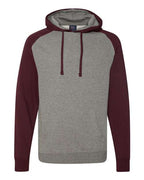 Independent Trading Co. Unisex Raglan Hooded Sweatshirt IND40RP
