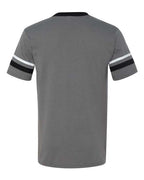 Augusta Sportswear V-Neck Jersey with Striped Sleeves 360