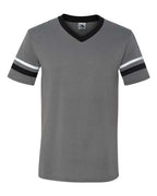 Augusta Sportswear V-Neck Jersey with Striped Sleeves 360