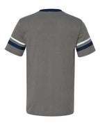 Augusta Sportswear V-Neck Jersey with Striped Sleeves 360