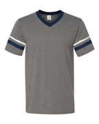 Augusta Sportswear V-Neck Jersey with Striped Sleeves 360