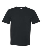 Bayside Unisex USA-Made Midweight Pocket T-Shirt 5070