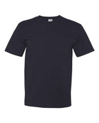 Bayside Unisex USA-Made Midweight Pocket T-Shirt 5070
