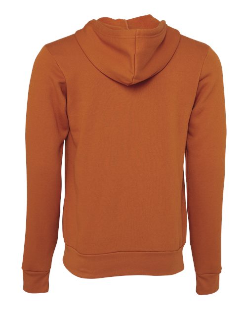 BELLA + CANVAS Unisex Sponge Fleece Full-Zip Hoodie Sweatshirt 3739