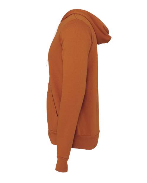 BELLA + CANVAS Unisex Sponge Fleece Full-Zip Hoodie Sweatshirt 3739