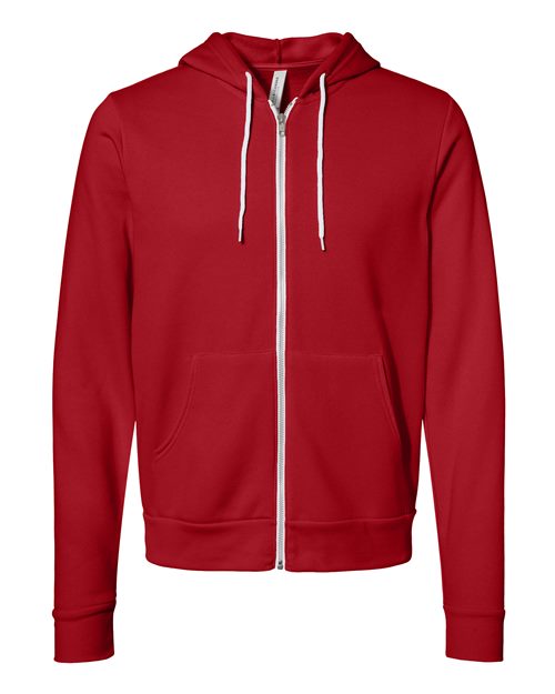 BELLA + CANVAS Unisex Sponge Fleece Full-Zip Hoodie Sweatshirt 3739