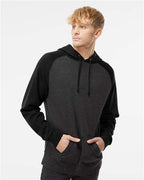 Independent Trading Co. Unisex Raglan Hooded Sweatshirt IND40RP