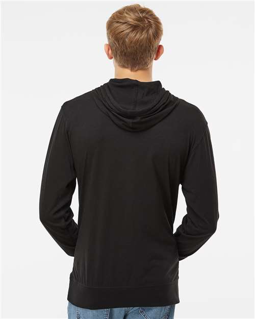 Independent Trading Co. Unisex Lightweight Hooded Pullover T-Shirt SS150J