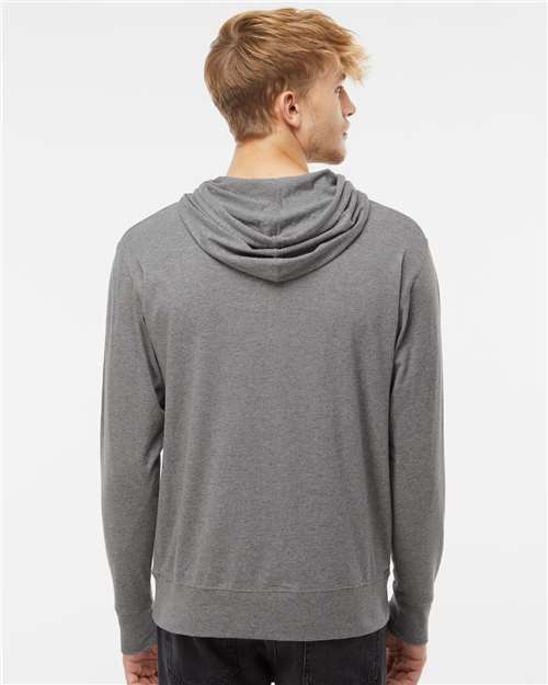 Independent Trading Co. Unisex Lightweight Hooded Pullover T-Shirt SS150J