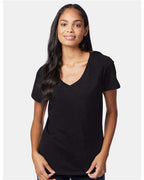 Hanes Women's Perfect-T V-Neck T-Shirt S04V