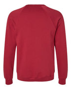 BELLA + CANVAS Unisex Sponge Fleece Raglan Crewneck Sweatshirt 3901