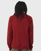 BELLA + CANVAS Unisex Sponge Fleece Raglan Crewneck Sweatshirt 3901