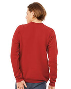 BELLA + CANVAS Unisex Sponge Fleece Raglan Crewneck Sweatshirt 3901