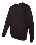 BELLA + CANVAS Unisex Sponge Fleece Raglan Crewneck Sweatshirt 3901