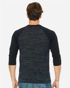 BELLA + CANVAS Unisex Three-Quarter Sleeve Baseball Tee 3200