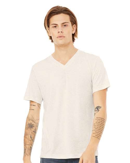 BELLA + CANVAS Unisex Triblend V-Neck Tee 3415