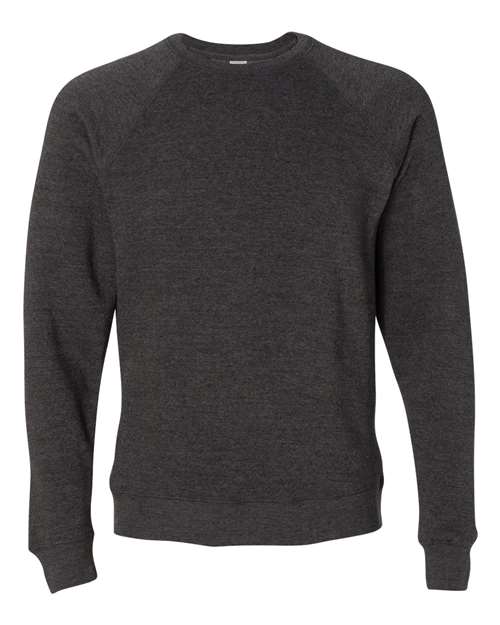 Independent Trading Co. Unisex Special Blend Raglan Crewneck Sweatshirt PRM30SBC
