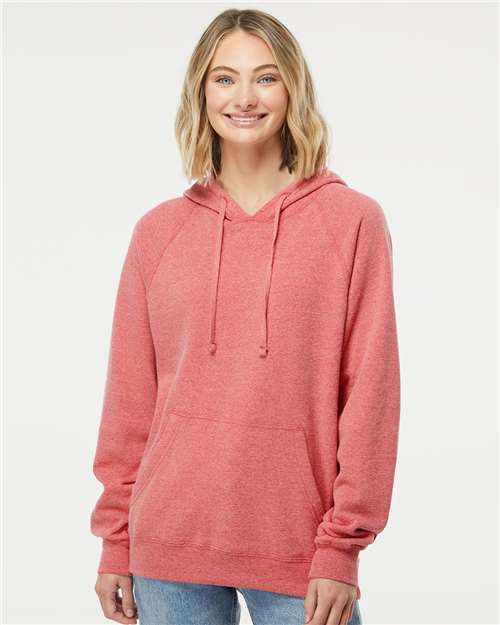 Independent Trading Co. Unisex Special Blend Raglan Hooded Sweatshirt PRM33SBP