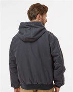DRI DUCK Men's Cheyenne Boulder Cloth™ Hooded Jacket with Tricot Quilt Lining 5020