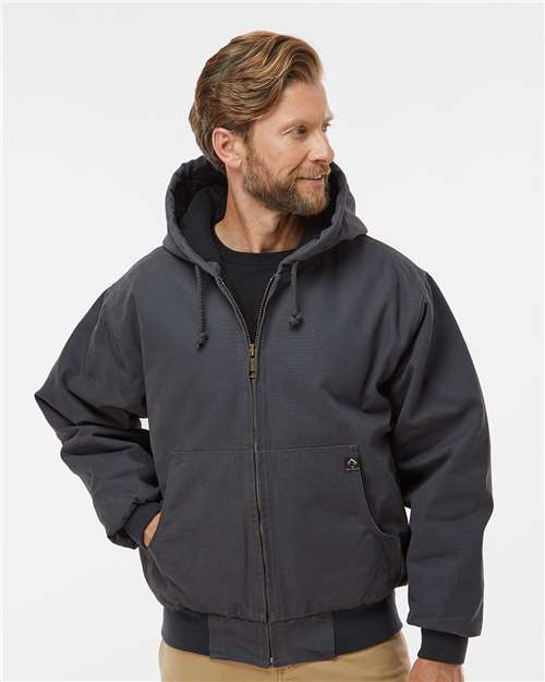 DRI DUCK Men's Cheyenne Boulder Cloth™ Hooded Jacket with Tricot Quilt Lining 5020