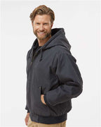 DRI DUCK Men's Cheyenne Boulder Cloth™ Hooded Jacket with Tricot Quilt Lining 5020