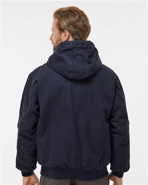 DRI DUCK Men's Cheyenne Boulder Cloth™ Hooded Jacket with Tricot Quilt Lining 5020