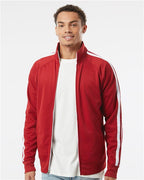Independent Trading Co. Men's Lightweight Poly-Tech Full-Zip Track Jacket EXP70PTZ
