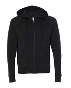 Independent Trading Co. Unisex Special Blend Raglan Full-Zip Hooded Sweatshirt PRM33SBZ