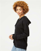 Independent Trading Co. Unisex Special Blend Raglan Full-Zip Hooded Sweatshirt PRM33SBZ