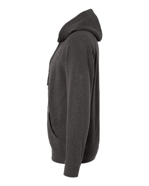 Independent Trading Co. Unisex Special Blend Raglan Full-Zip Hooded Sweatshirt PRM33SBZ