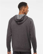 Independent Trading Co. Unisex Special Blend Raglan Full-Zip Hooded Sweatshirt PRM33SBZ
