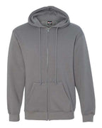 Bayside Unisex USA-Made Full-Zip Hooded Sweatshirt 900