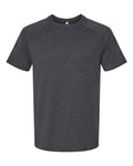 BELLA + CANVAS Men's Heather CVC Raglan Tee 3201