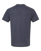 BELLA + CANVAS Men's Heather CVC Raglan Tee 3201