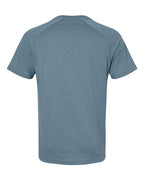 BELLA + CANVAS Men's Heather CVC Raglan Tee 3201