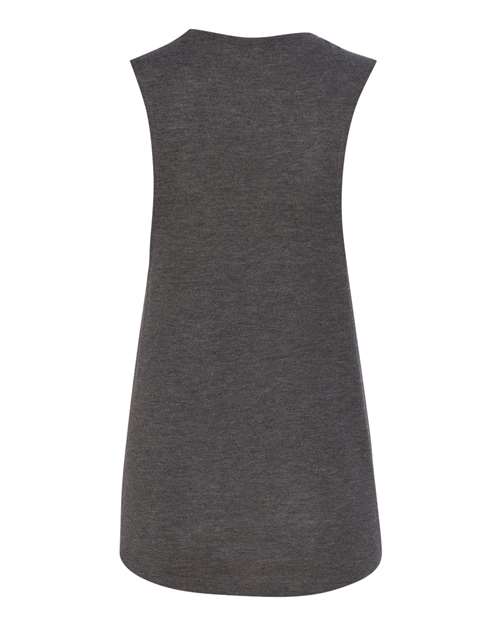 BELLA + CANVAS Women's Flowy Scoop Muscle Tank 8803