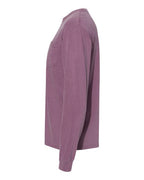 Comfort Colors Unisex Garment-Dyed Heavyweight Long Sleeve Pocket T-Shirt 4410