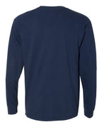 Comfort Colors Unisex Garment-Dyed Heavyweight Long Sleeve Pocket T-Shirt 4410