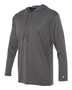 Badger Unisex B-Core Hooded Long Sleeve T-Shirt 4105