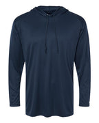 Badger Unisex B-Core Hooded Long Sleeve T-Shirt 4105