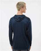 Badger Unisex B-Core Hooded Long Sleeve T-Shirt 4105